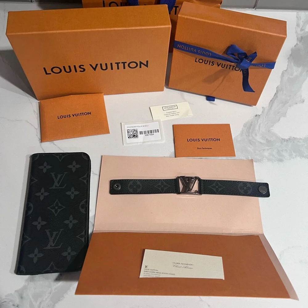 Bundle sale; IPhone XS Max phone case used, Brand New Hockenheim Bracelet